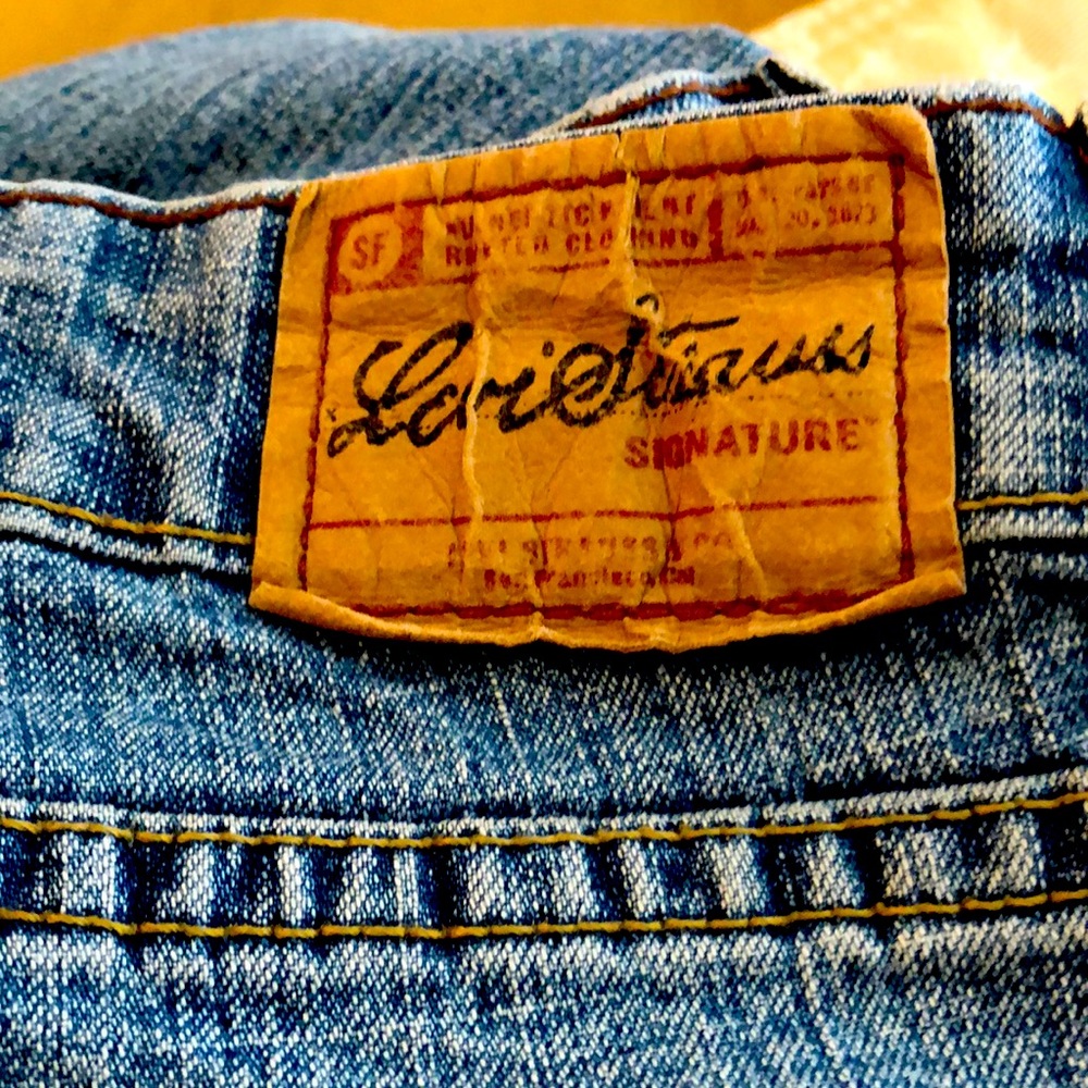 Gently used Levi flare jeans